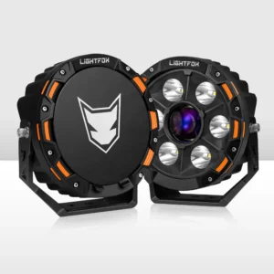 Lightfox 9inch Laser LED Driving Lights IP68 1Lux@7,302ft/2,226m I15,046 Lumens