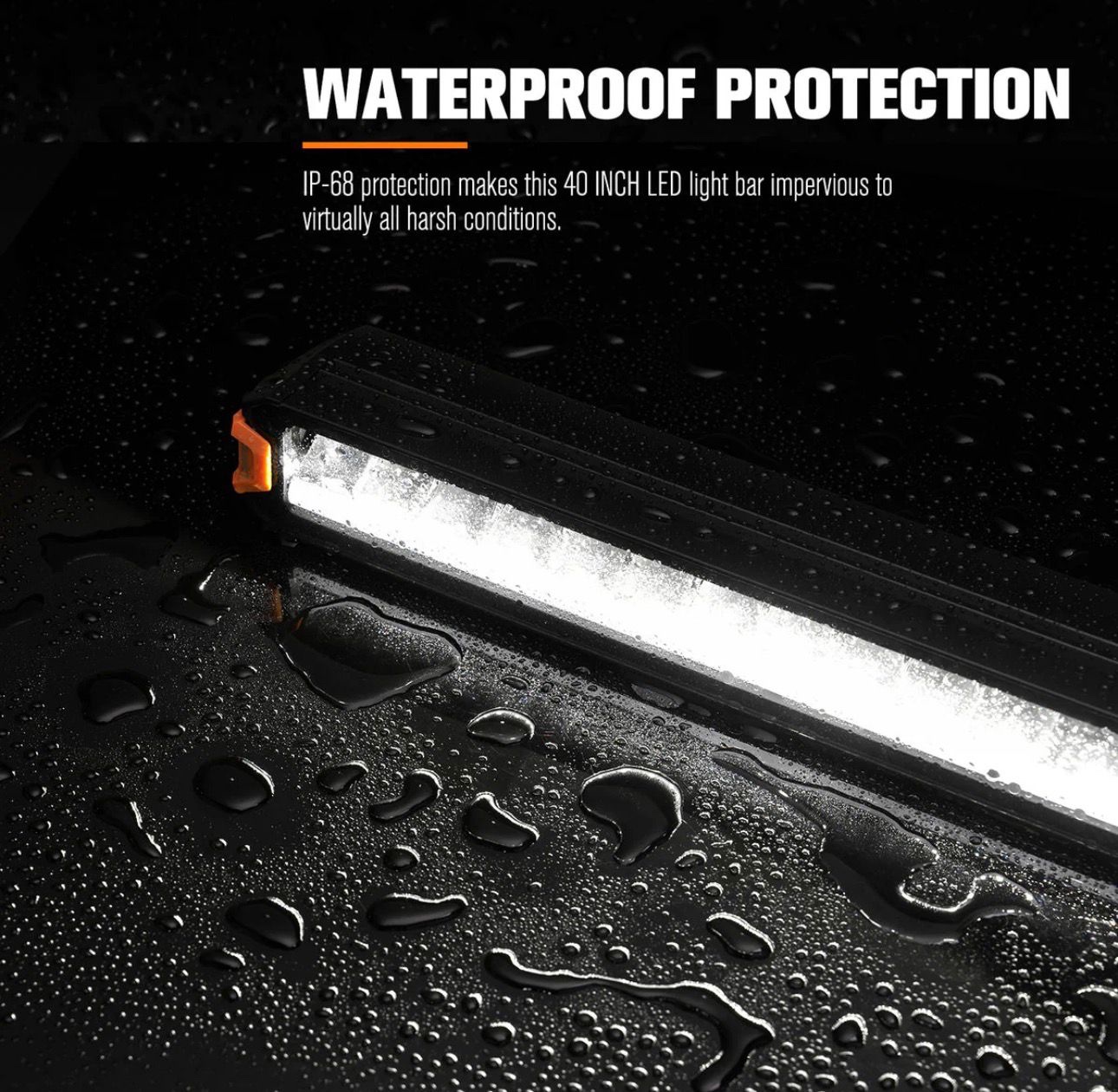 Lightfox 40inch LED Light Bar 1Lux@2,411ft IP68 18,700 Lumens - Image 2