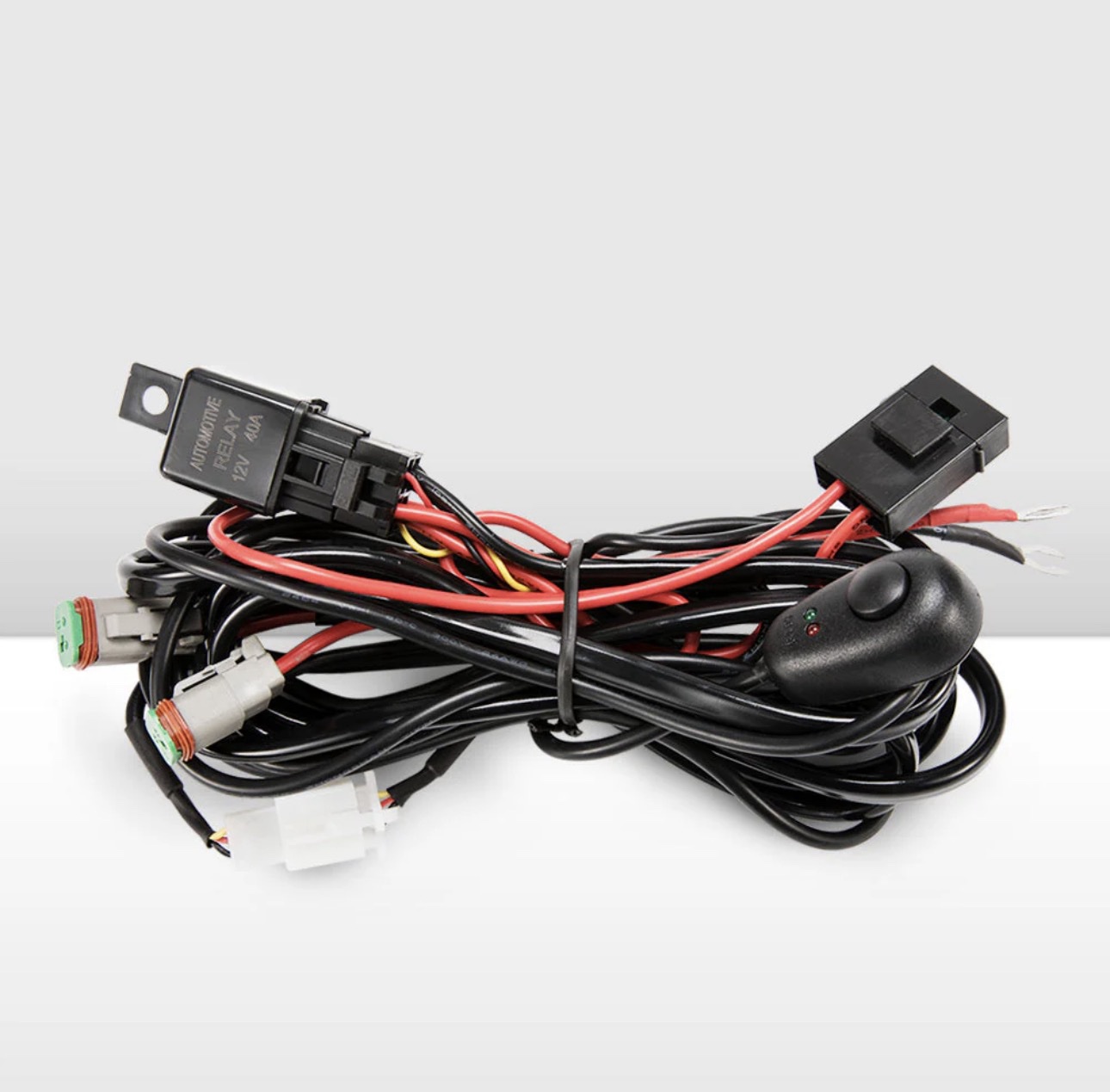Lightfox 2 Way High Beam Wiring Loom Harness