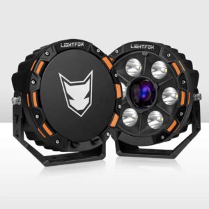 Lightfox 7-Inch Laser LED Driving Lights – Pair
