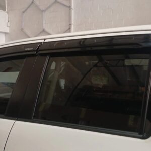 Toyota Hilux / Travo GD6 Double Cab Weather Guards (2016–2026) – Gloss Black