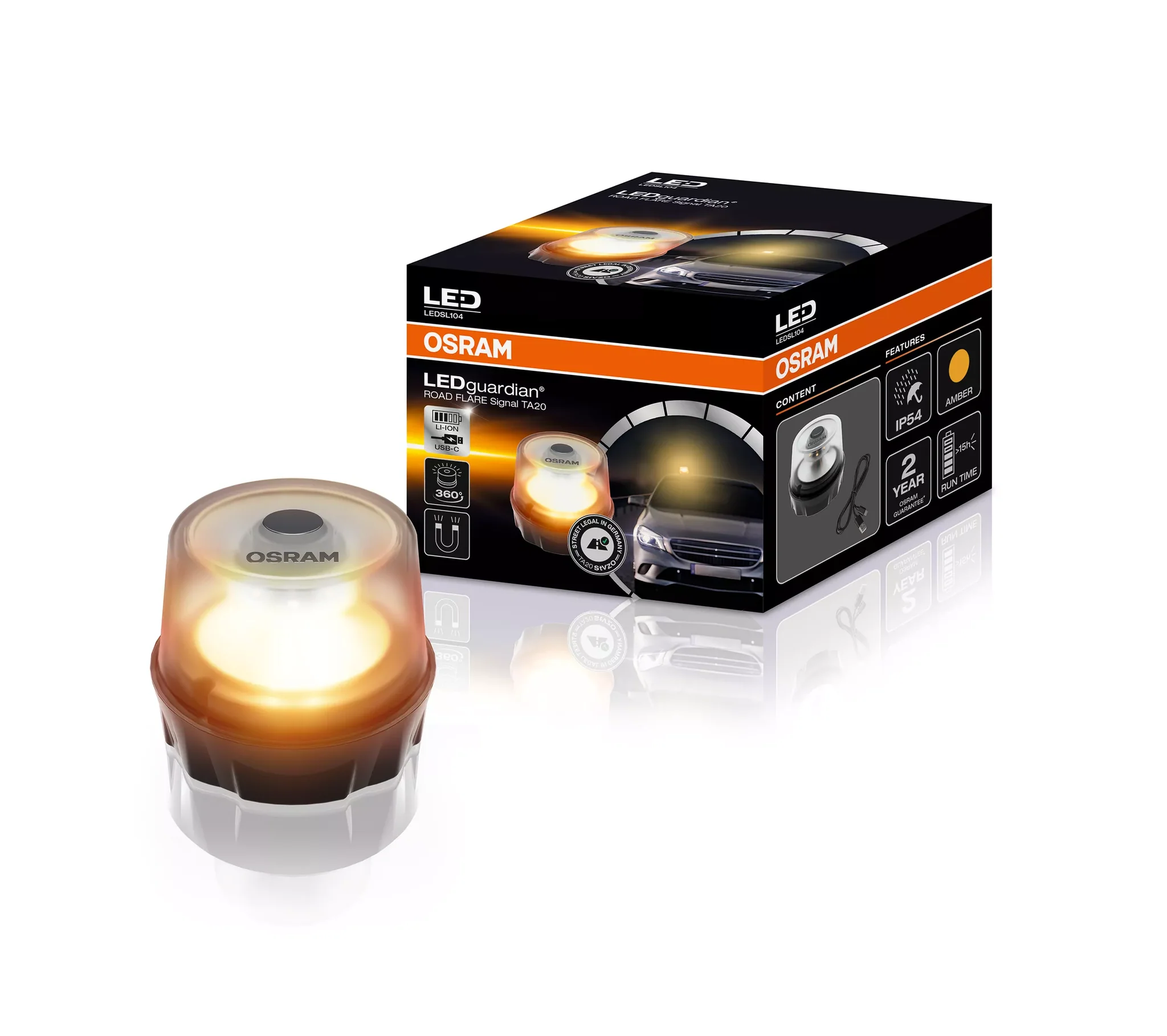 OSRAM LEDguardian ROAD FLARE Signal