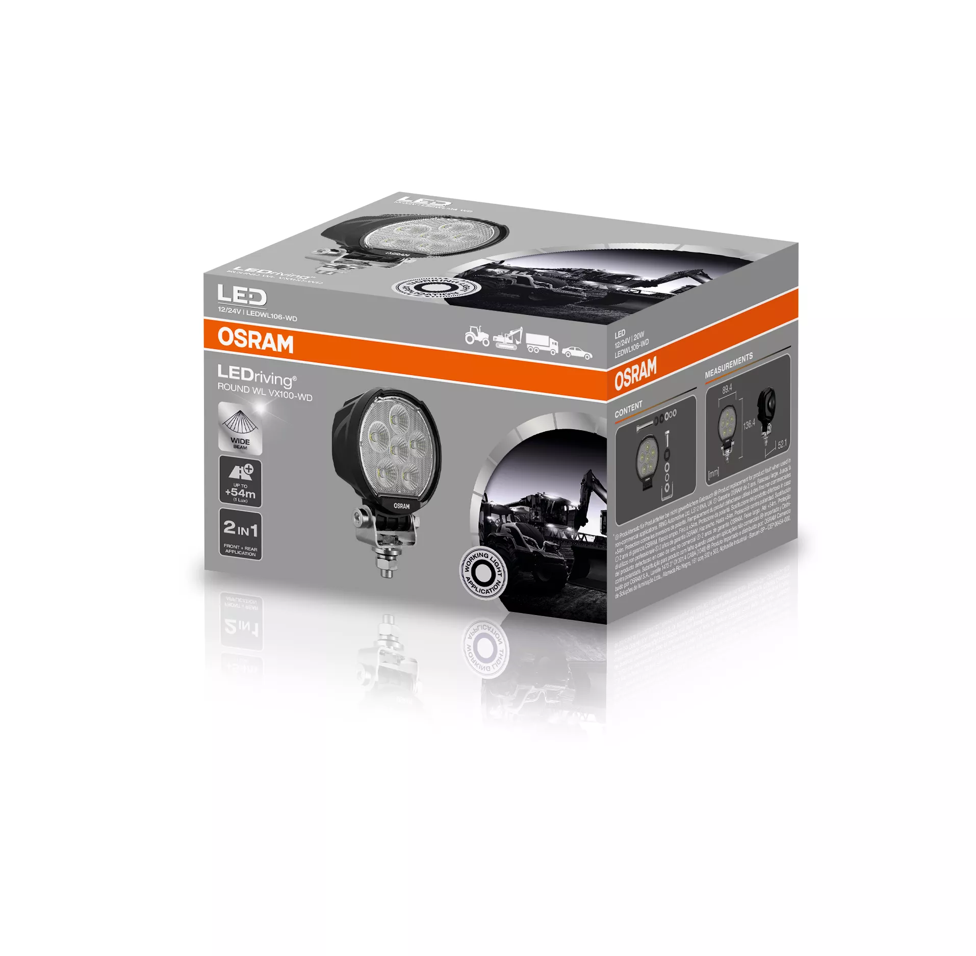 OSRAM LEDriving ROUND WL VX100-WD - Image 3