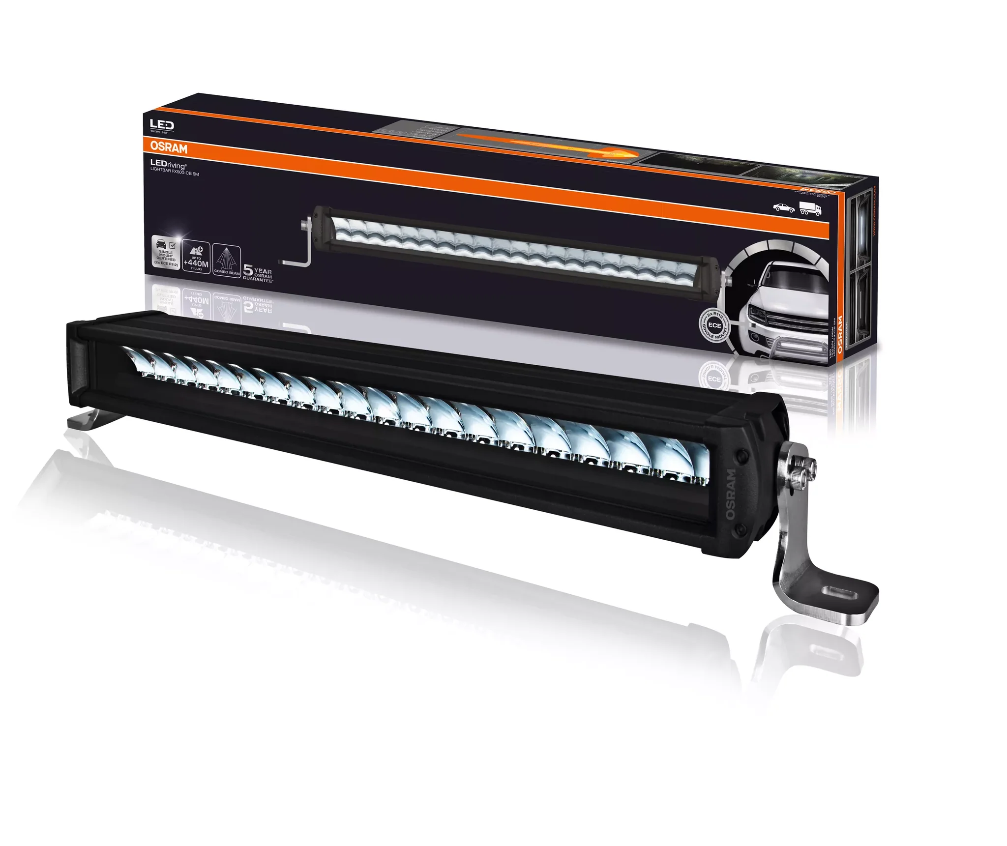 OSRAM LEDriving LIGHTBAR FX500-CB 22" (Single)