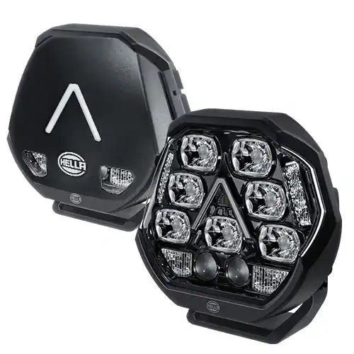 Hella Antares 7" LED Auxiliary Lamp Set