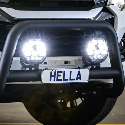Hella Antares 7" LED Auxiliary Lamp Set - Image 2