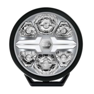 Hella ValueFit Blade Round 7" Black LED Spot Light
