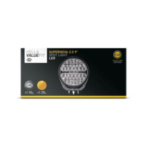 Hella ValueFit Supernova 2.0 9" LED Spot Light Set