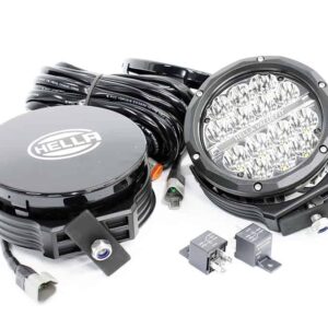 Hella ValueFit Supernova 6" LED Auxiliary Spot Light ECE Approved – 2 Spotlights with Wiring Harness